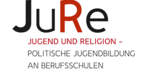 Projektlogo JuRe Jugend und Religion. Politische Jugendbildung an Berufsschulen