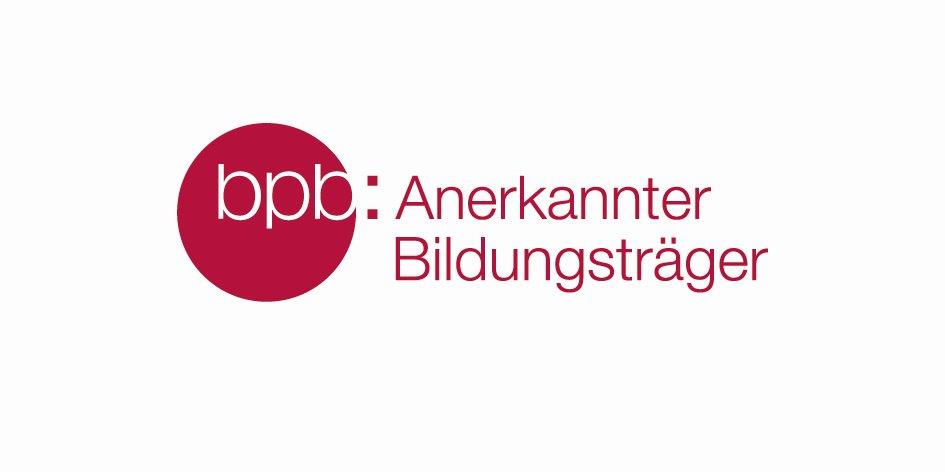 Logo der bpb für einen Anerkannten Bildungsträger